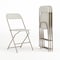 Flash Furniture Hercules Series Plastic Folding Chair Beige - 4 LB Weight Capacity Comfortable Event Chair-Lightweight Folding Chair, PK4 4-LE-L-3-BEIGE-GG - alternate 1